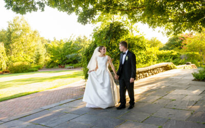 Tower Hill Botanic Garden Wedding for Claire and Christopher